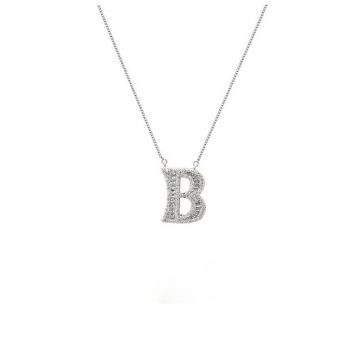 Sterling Silver Letter Pendant Letter Pendant Gold Plated